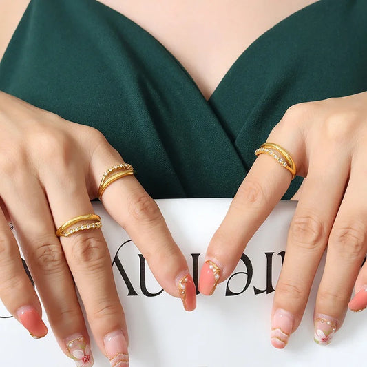 Double stack ring