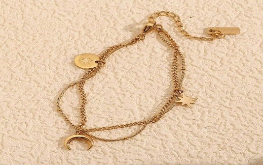 Celeste charm bracelet